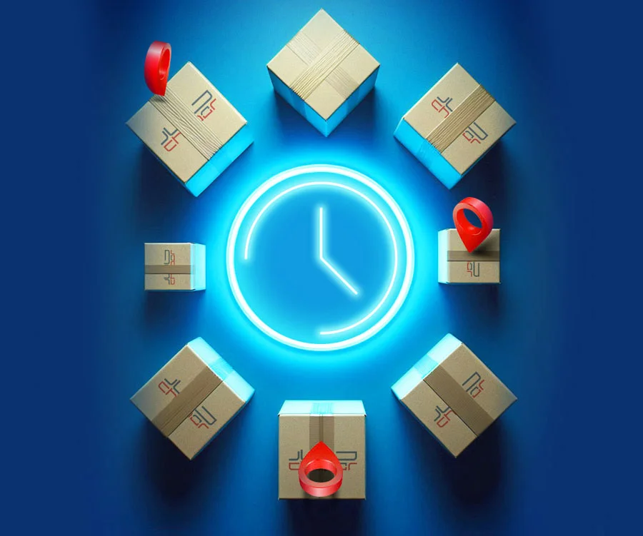 ارسال سریع بسته پستی بین شهری توسط چاپار